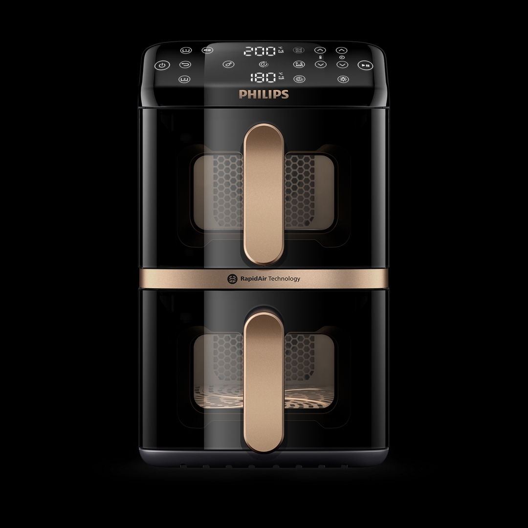 Philips Airfryer 4000 Series Stacked Dual Basket